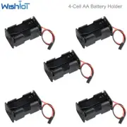 5pcs 6V RC 4 x AA Battery Holder With Futaba Plug For Receiver Cars Heli Planes