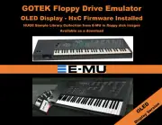 Floppy Drive Emulator OLED DISPLAY FlashFloppy Firmware - E-MU EMAX I & II emu
