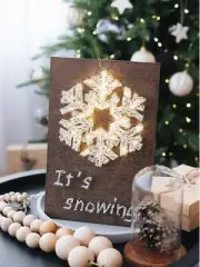 Abris Art Creative Kit/String Art Snowflake ABC-015
