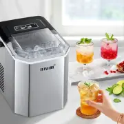 Maxkon 12kg Ice Maker Machine Portable Cube Making Countertop Tray Self Cleaning