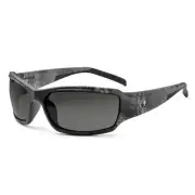 Ergodyne Skullerz Thor Safety Sunglasses - Kryptek Typhon Black Camo Frame,