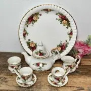 Royal Albert - Old Country Roses Le Petite 9-Piece Miniature Tea Set