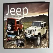 Jeep Square Wall Calendar 8 1/2in X 8 1/2in For 2022 Collectable Gift