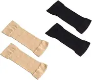[Ipetboom] Shaped Compression Sleeves Arm Sleeves Arm Compression Sleeve Women Shaping Pressure Sleeves Elastic Arm Protector Lightweight Arms Protector Fitness Supplies Nylon