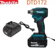 Makita DTD172 18V Cordless Impact Driver, Brushless Electric Drill Wood & Metal