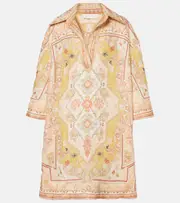 [Zimmermann] Zimmermann Wylie printed linen tunic AU 10 multicoloured