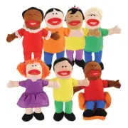 Kaplan Early Learning Kaplan Kids Puppets - Set of 7