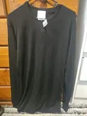 Kathmandu size XXl KMDCore Polypro Black long sleeve top, round neck NEW.