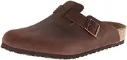 [Birkenstock] Unisex Boston Soft Footbed, Habana Oiled Leather, 39 M EU/8 M US
