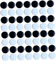 Go Game Pieces 360pcs Small Go Chess Double-Sided Flat Beads Craft Chess for Home School