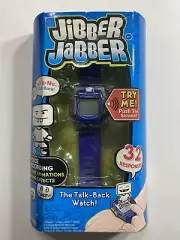 Jakks Pacific JIBBER JABBER The Talk - Back Watch! Purple & Gray - Sealed
