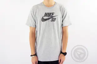 【A-KAY0 5折】NIKE SB ICON DOTS TEE 短T 灰【844107-063】