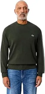[Lacoste] Men's Carded Wool Crew Neck Knit