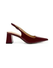 [Siren] Yarra Pointed Toe Slingbacks in Red Patent