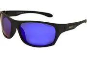 Mangrove Jacks Crusader C2 Matte Black / Blue Revo Polarised Lenses