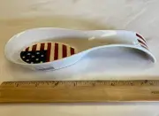 Warren Kimble "SPIRIT OF THE FLAG" Colonial Sakura PATRIOTIC Kitchen Spoon Rest