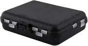 26 Individual Compartments Portable Fishing Lure Baits Plastic Storage Box Black