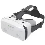 TODO 3D VR Box Glasses Virtual Reality Headset 4.7"- 7.2" Phone VR Headset - White