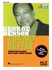 George Benson Art of Jazz Guitar Lessons Learn to Play Hot Licks Tab Book Video