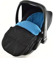 Car Seat Footmuff/Cosy Toes Compatible with ABC Design Hazel - Ocean Blue