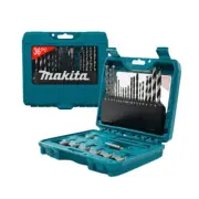 Makita 36 Pcs Drill Bit Set-Wood,concrete,Iron Driver Socket PRO Plastic Case