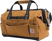 Carhartt Onsite Tool Bag, Durable Water-Resistant, Tool Storage Bag, Heavyweight, 16-Inch 30 Pocket, Carhartt Brown