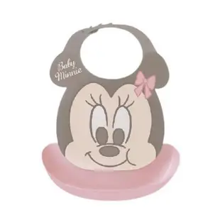 【日本 Disney】☆袋圍兜 兒童圍兜(米奇/米妮)