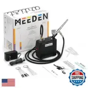 MEEDEN Mini Airbrush Compressor Kit - Beginner Air Brush Set with Dual-Action