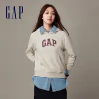 在飛比找蝦皮商城優惠-Gap 女裝 Logo帽T-米色(841069)