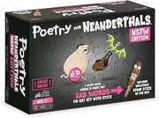 Exploding Kittens Poetry for Neanderthals NSFW - by - Family Card Game - Card Game for Adults, Teens & Kids (PFN-NSFW-6)