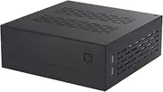 Goodisory A01 Aluminum Mini-ITX HTPC Desktop Computer Chassis Black Aluminum