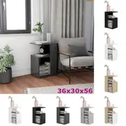 Side Table Engineered Wood Accent Couch Table Furniture Multi Colours vidaXL