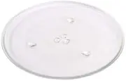 Microwave Glass Plate for Panasonic F06015Q00AP, Compatible with NN-CD58JSQPQ, NN-S453WFQPQ, NN-S454WFQPQ, NN-SD691SQPQ, NN-ST557QPQ, NN-ST557MQPQ, NN-ST557WQPQ, NN-ST641WQPQ, NN-ST64JWQPQ