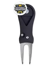 2023 Champs Football Michigan Wolverines Golf Ball Marker+Switchblade Divot Tool