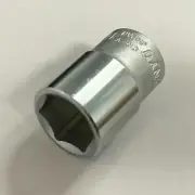 Standard Socket 14mm 3/8'' Drive Single Hex Deep Socket 30mm Length