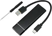 M.2 USB 3.1 Type C SSD Mobile Hard Disk Box Adapter Card m2 to USB USB3.1 Type-C External Enclosure Case for 2230 2242 2260 2280(USB3.0-TypeC)