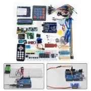 For Arduino R3 Complete Starter Kit with Power Supply and 60+ Components
