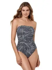 MIRACLESUIT BANDEAU MIRACLE AVANTI SWIM IT LUSH LANAI SWIMMING COSTUME CRUISE