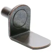 5mm Bronze "Bracket" Shelf Support Pegs - 25 Pack