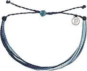 [Pura Vida] Jewelry Bracelets Muted Bracelet - 100% Waterproof and Handmade w/Coated Charm, Adjustable Band
