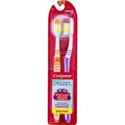 Colgate Plus Adult Full Head and Soft Toothbrush Value Pack 2 Count Pack of 2