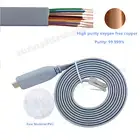 USB-C to Rj45 Console Cable Type C Devices to Routers Switches Notebook 8P8C Lan