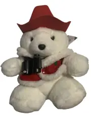 Santa Bear 1995 - Dayton Hudson Conservation Corp With Log Book And Binoculars
