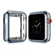 For Apple Watch iWatch Series SE 6 5 4 3 2 1 Case Soft Full Cover 44 38 40 42 mm (Space Grey - 40mm)