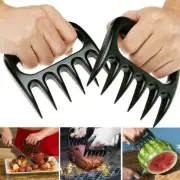2PC BBQ Meat Shredder Claws Grill Smoker Meat Handler Forks Grilling Tool US