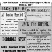 Jack the Ripper - American Newspaper Articles (1888 to 1891) USB Drive