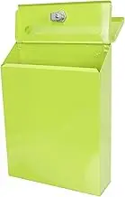 POPETPOP Wall Mounted Suggestion Box Versatile Mail Box Durable Household Letter Box Multi Function for Home Use Rustic Design Secure Your Important Mail