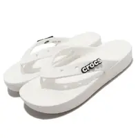 在飛比找ETMall東森購物網優惠-Crocs 涼拖鞋 Classic Platform Fli