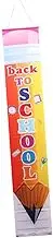 RORPOIR Homecoming Curtain School Rainbow Party Decorations Classroom Decorations Welcome Banner Tinsel Rainbow Bunting Door Curtain Iridescent Party Decorations Flag Banner