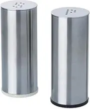[IKEA] PLATS Salt and Pepper Shakers Set 7 cm Brushed Stainless Steel
